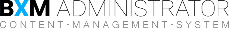 BXM Administrator: Content-Management-System