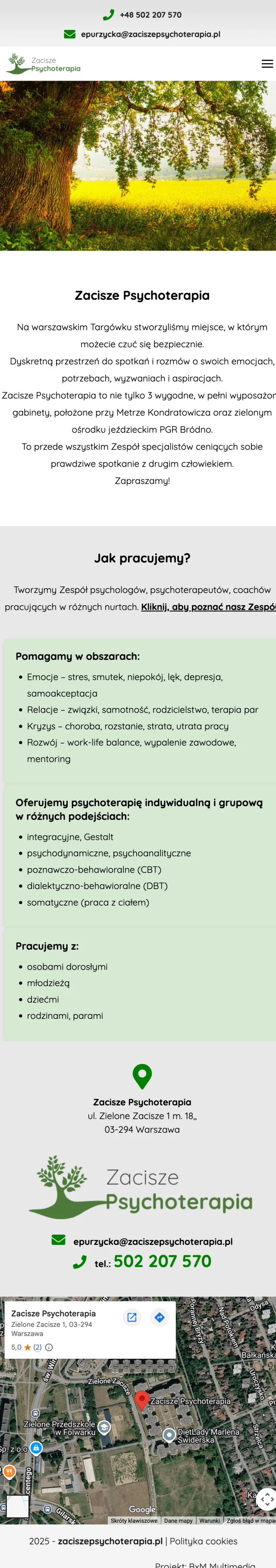 Implementierung von BxM Multimedia: Restless Psychotherapy