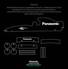 Panasonic: Entwürfe und technische Zeichnungen