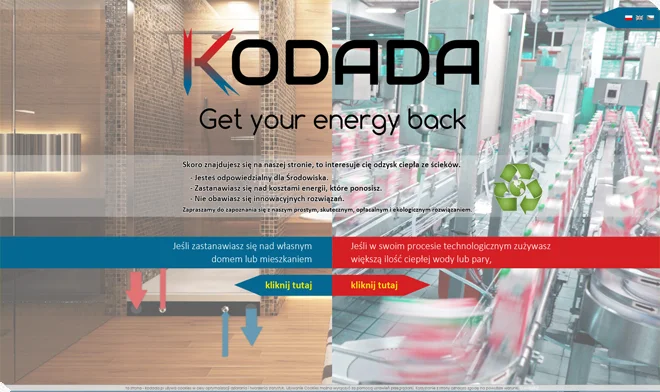 Kodada Seite Design