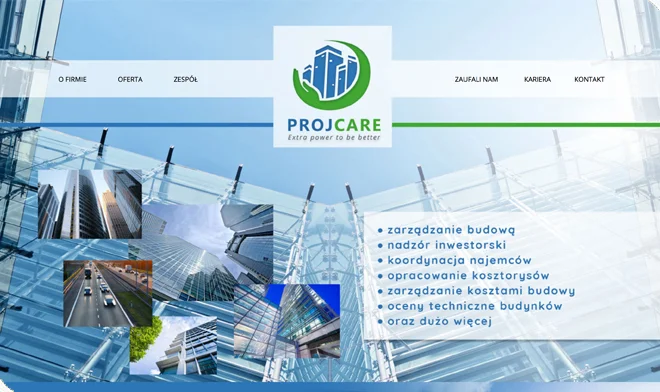 Projektseite projcare.com