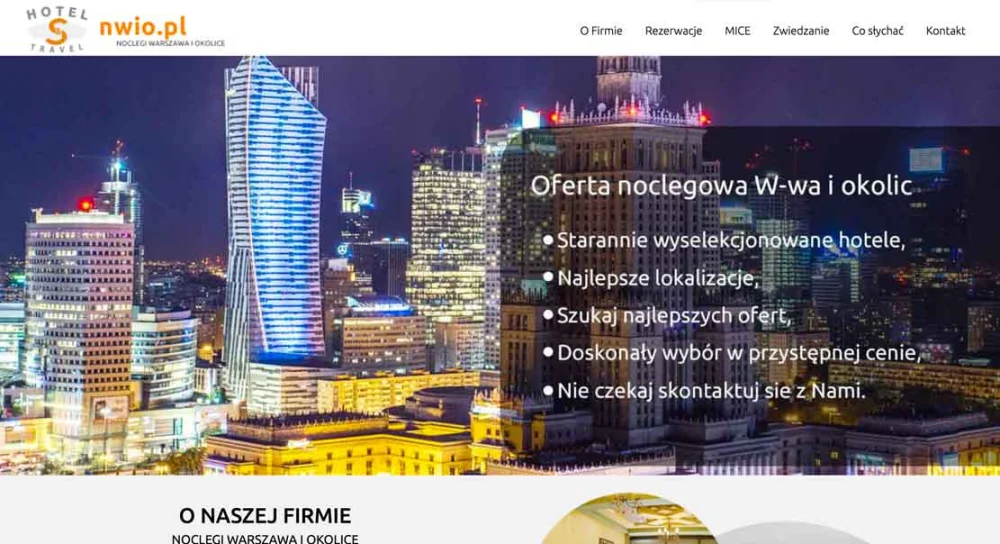 Projekt der Website nwio.pl