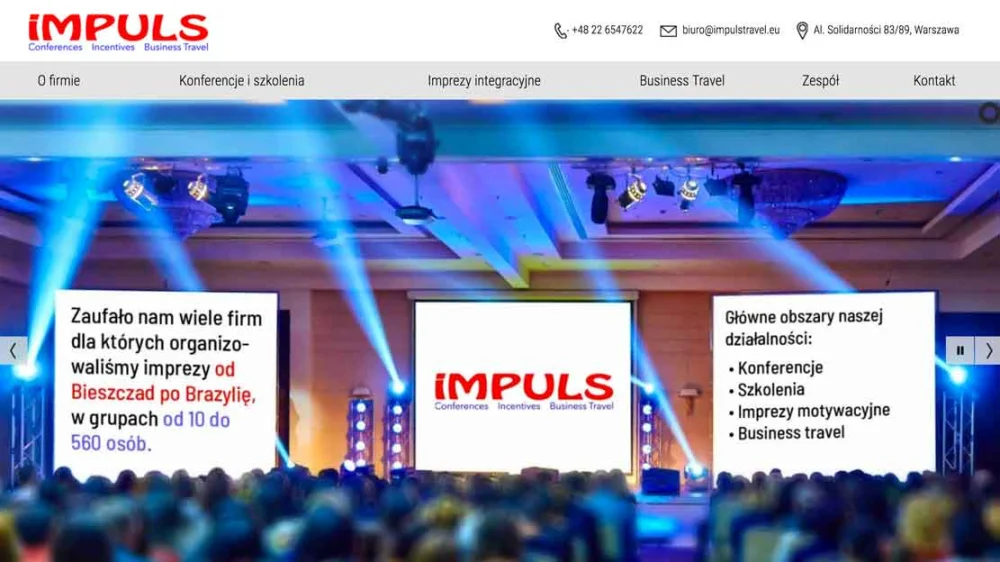 Impulse Page Design
