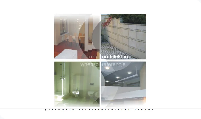 TESART Website Entwurf