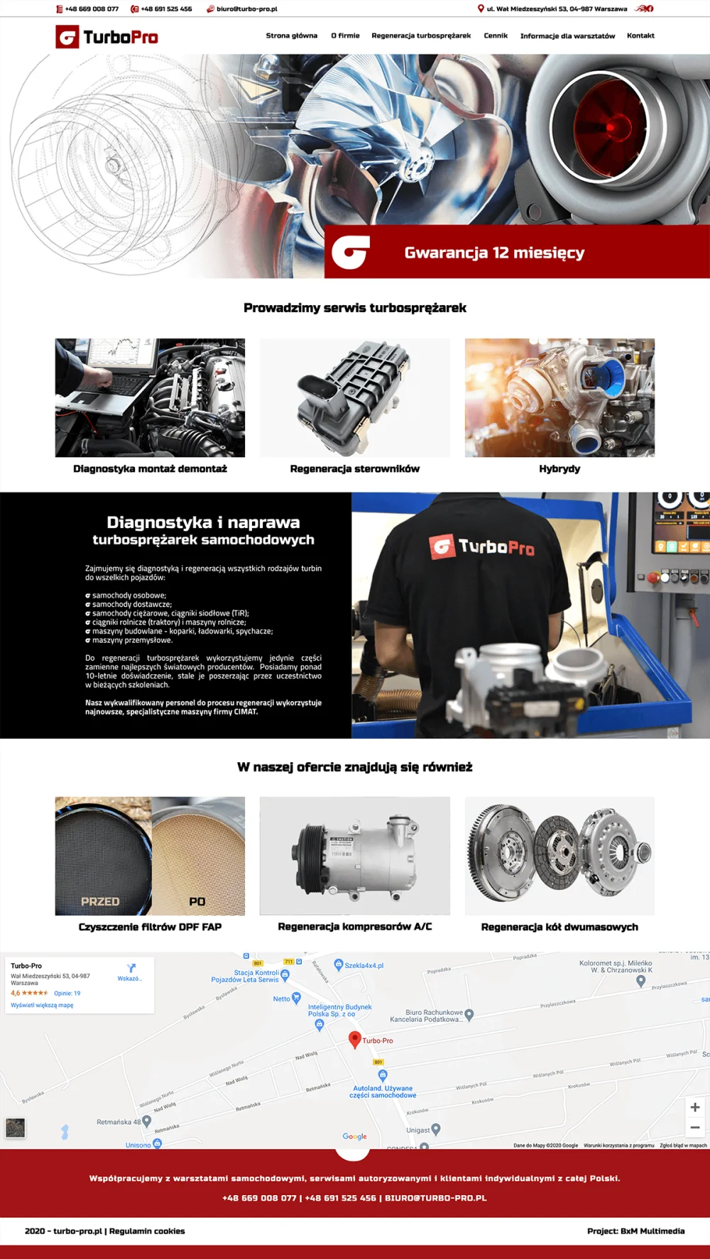 Turbo Pro Website-Design