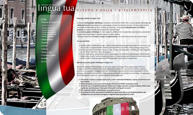 Linguatua Website Design Italienische Schule