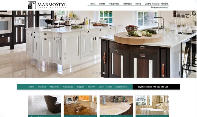Marmo-Stil Website Design