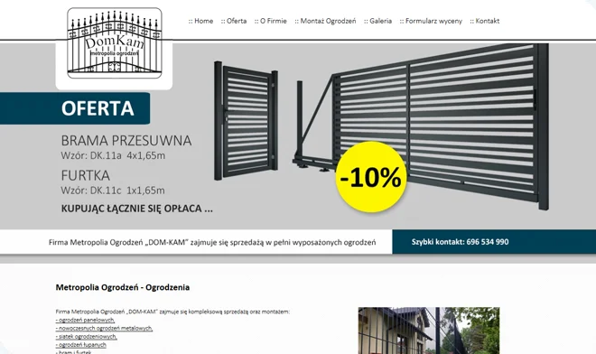 Design der Website Metropolitan Gardens